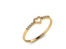 Anel Corao Light Zircnias